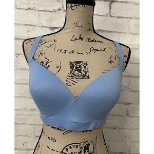 Soma Enbliss Wireless‎ Blue Bra Women’s Size 36DD Comfort